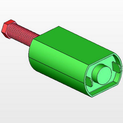 Snail drive stepper motor