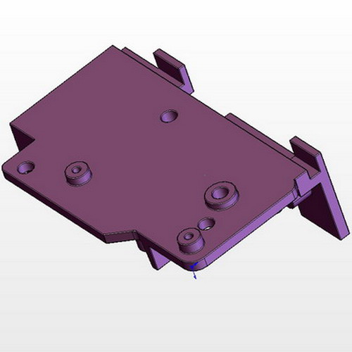 Stepper motor support