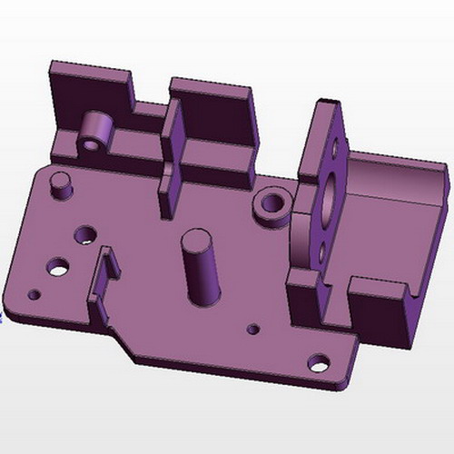 Stepper motor support